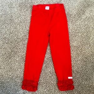 Rufflebutts Red pants